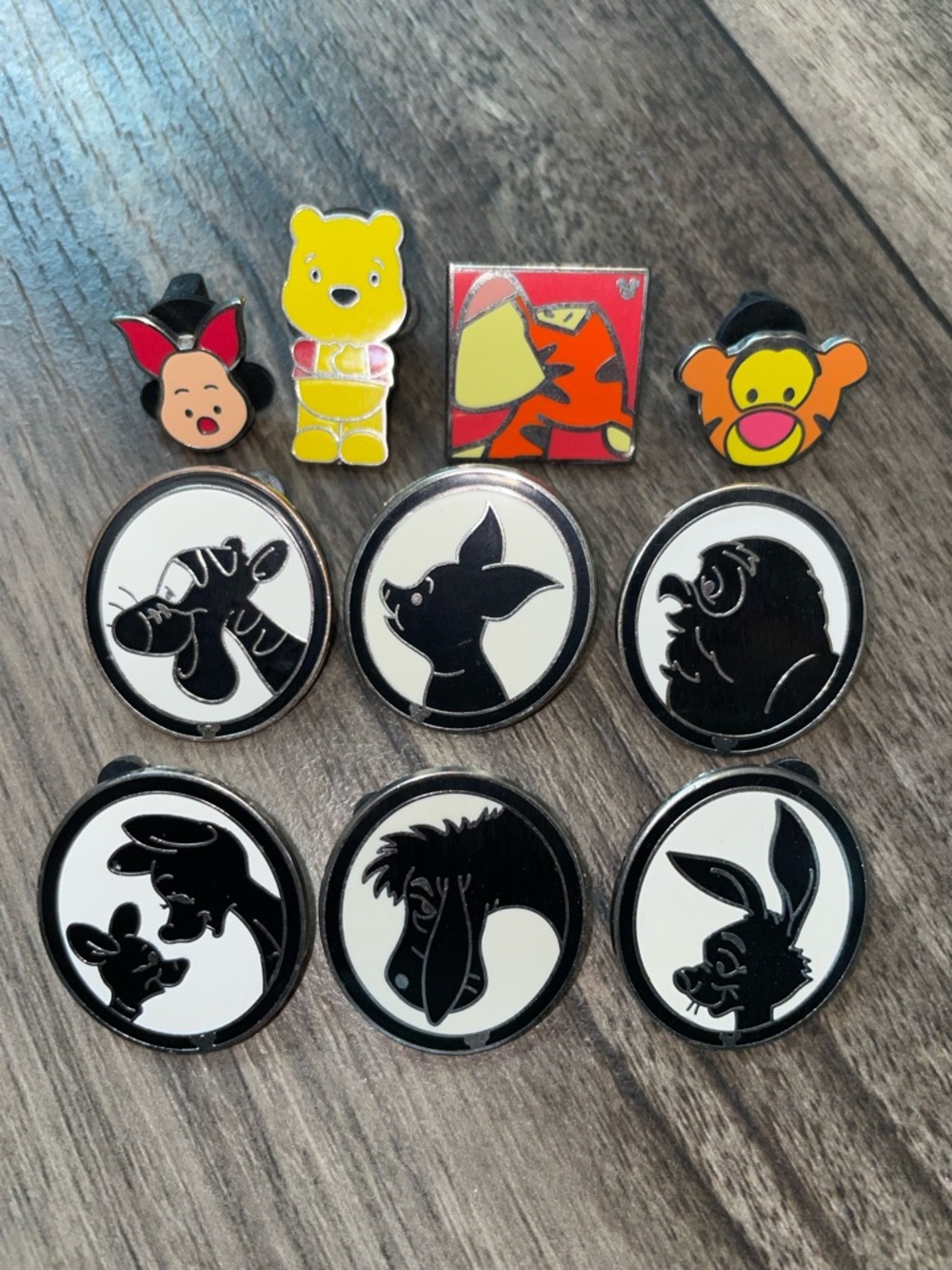 Disney Winnie the Pooh Character pins $5 each!